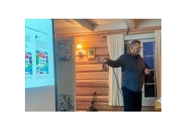 Tom Søgård holdt et informativt og inspirerende foredrag